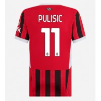 AC Milan Christian Pulisic #11 Replika Hemmatröja Dam 2024-25 Kortärmad